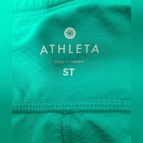 Athleta Dobby Be Free Knicker Capri Legging size ST womens - Picture 3 of 6